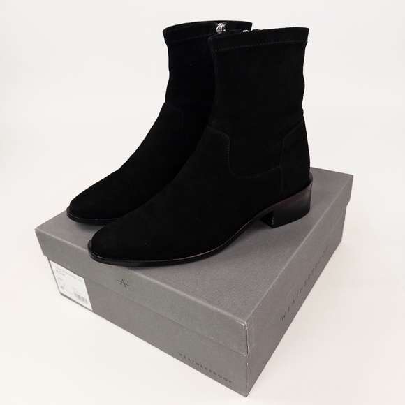 Aquatalia Fallan Suede Waterproof Ankle Boots Booties - Picture 7 of 9